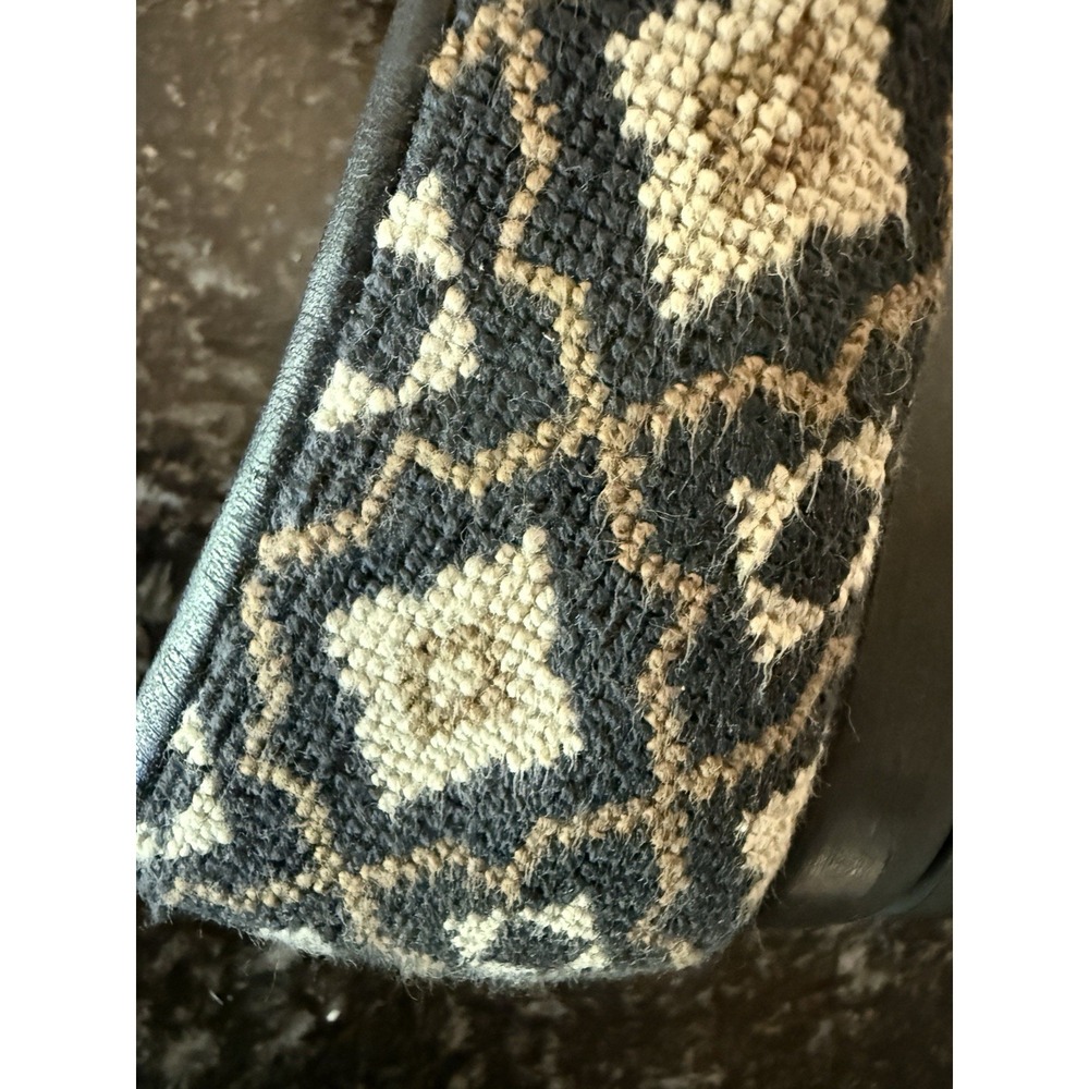 Stubbs & Wootton Palm Beach Needlepoint Loafers Slippers Geometric Women 9.5 - Picture 9 of 16